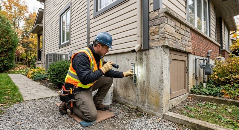 Foundation Crack Inspection